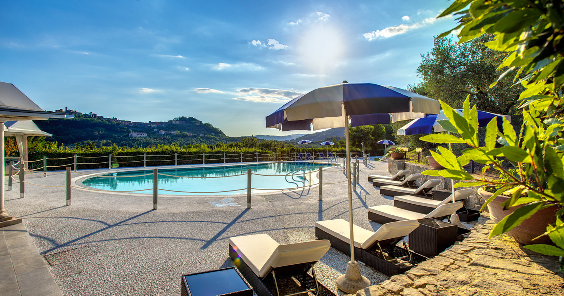 Villa Alfresco in der toskana - pool 